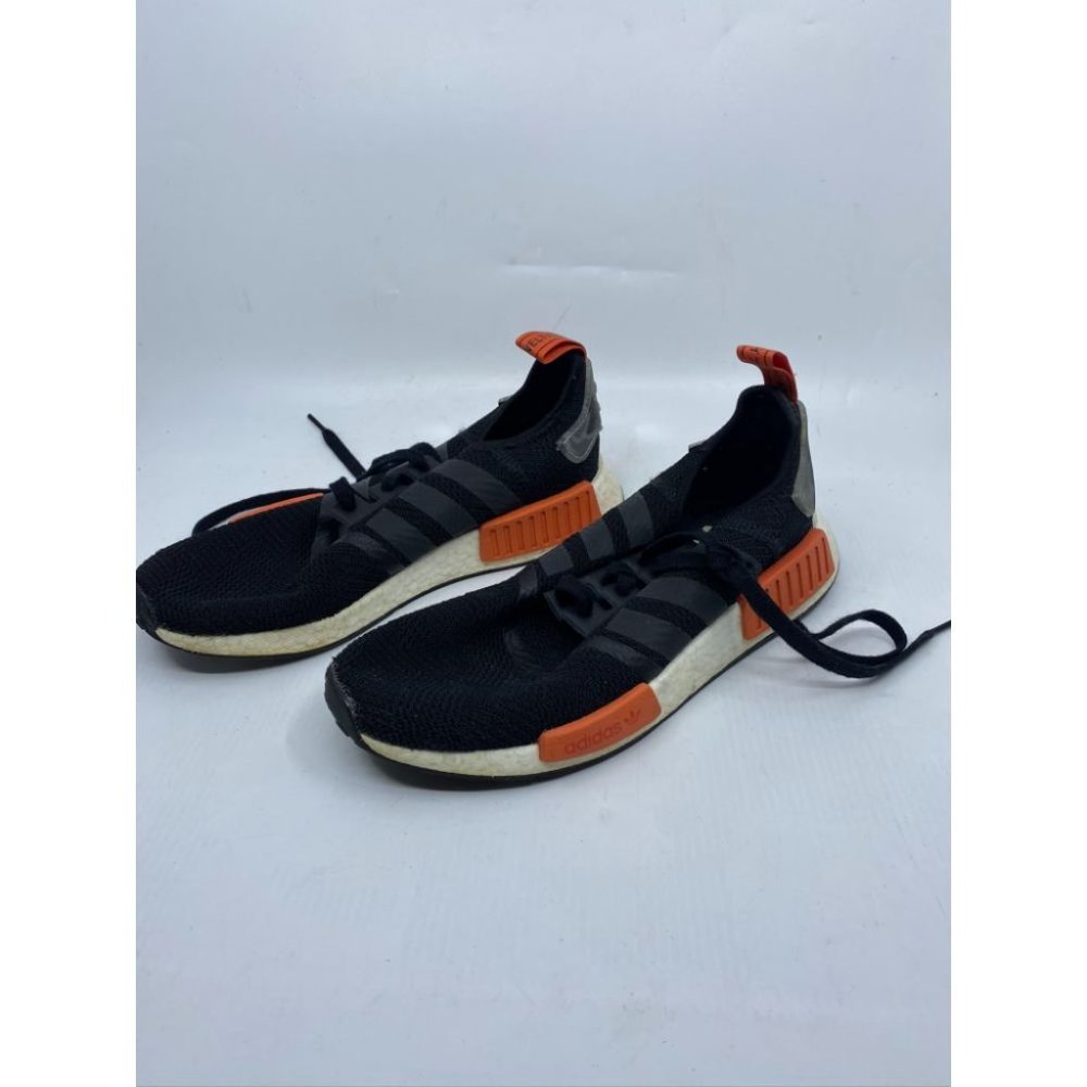 Adidas Blue White Orange Sneakers Size 8.5 - Picture 4 of 8